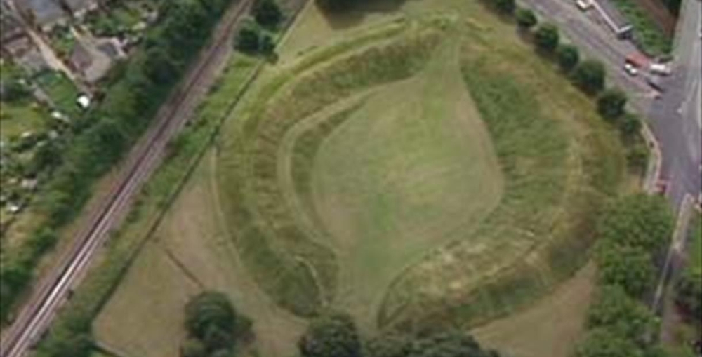 Maumbury Rings - Aerial View